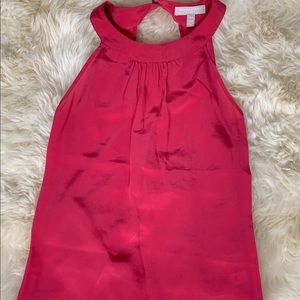 Banana Republic silk halter blouse